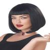 California Costumes Womens 90'S Pulp Film Icon Wig Black view 1