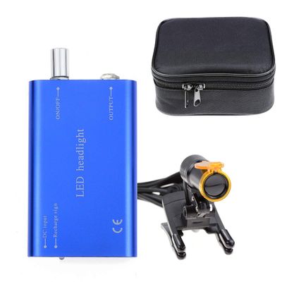 Alkita 5W LED Lamp Clip-on Type with Filter Blue Plastic Clip DY-007 with Cloth Bag
