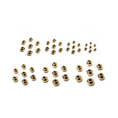 Wapsi Tungsten Painted Bomb Beads 7/64 in Fluorescent Fire Orange