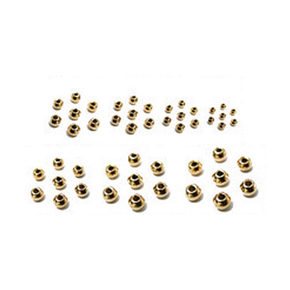 Wapsi Tungsten Painted Bomb Beads 7/64 in Fluorescent Fire Orange