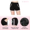 ALWAYS Women's Lounge Yoga Shorts - Premium Soft Casual Workout Stretch Striped Pajama Short Pants Floral 1903 XL view 4