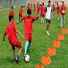 [ 100 Pack ] Disc Cones Agility Soccer Cones with Holder for Training, Football, Kids, Sports, Field Cone Markers,Soccer disc Cones (100) view 4