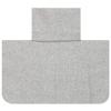 hooristyle Basic Half Top Collar Neck Dickey Kid Mock Fake Turtleneck Gray view 1