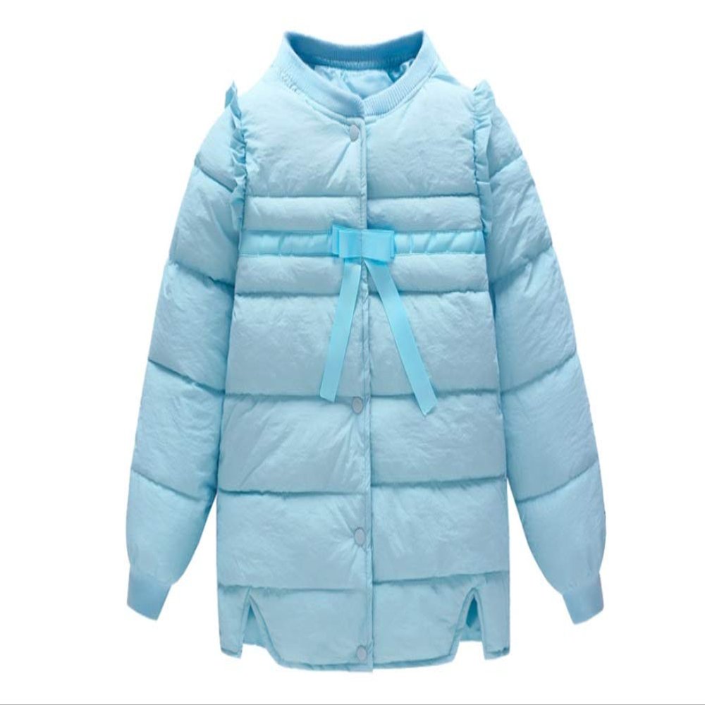 Stesti Winter Coat for Baby Girl Cute Korean Down Jacket Parkas Winter Coat for Baby Boy (3T) Red