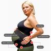BABYGO 4 in 1 Pregnancy Support Belt Maternity & Postpartum Band - Relieve Back, Pelvic, Hip Pain, SPD & PGP >> inc 40 Page Pregnancy Book for Birth Preparation, Labor & Recovery M Black view 3