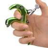 SHARROW Archery 4 Finger Bow Release Aid Release Thumb Trigger Aluminum Alloy Compound Bow Release Grip Trigger Thumb with Caliper (Green) view 1
