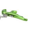 SHARROW Archery 4 Finger Bow Release Aid Release Thumb Trigger Aluminum Alloy Compound Bow Release Grip Trigger Thumb with Caliper (Green) view 4