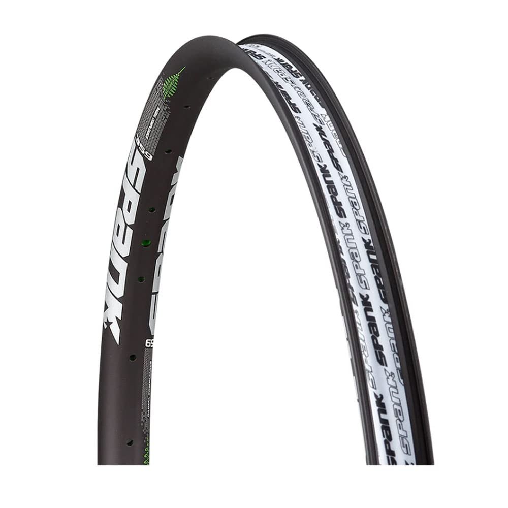 Spank 359 Vibrocore Rim (32H/29/ Height-19MM, Black), Tubeless Ready Rim, Clincher Rim, Optimized for Gravel, ASTM-5, Free Ride DH, E-Bike and All Mountain use, High Lateral Stiffness