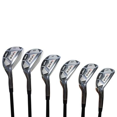 Mens Majek MX4 Hybrid Iron Set, which Includes: #5, 6, 7, 8, 9, +PW Regular Flex Graphite Right Handed New Utility Clubs