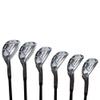Mens Majek MX4 Hybrid Iron Set, which Includes: #5, 6, 7, 8, 9, +PW Regular Flex Graphite Right Handed New Utility Clubs view 1