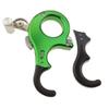 Hunting Bow Release Aid 3 or 4 Finger Release Aid Compound Bow Release Grip Button Release for Archery Shooting Target Trigger (Green) view 2