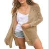 Misassy Womens Open Front Knit Sheer Cardigans Summer Boho Lightweight Long Sleeve Kimono Long Sweater view 1