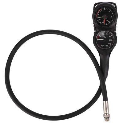Premium Pressure Professional Diving Pressure Meter 2 Diving Instruments Accurate Submersible Luminous Diving Console Dive Pressure Diving Depth Equipment for Diving