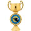 Crown Awards Personalized Cow Trophy, 7.25" Gold Cup Dairy Cow Trophies with Free Custom Engraving 5 Pack Prime view 2