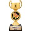 Crown Awards Personalized Roller Skating Trophy, 7.25" Gold Cup Roller Skating Trophies with Free Custom Engraving 5 Pack Prime view 1
