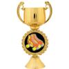 Crown Awards Personalized Roller Skating Trophy, 7.25" Gold Cup Roller Skating Trophies with Free Custom Engraving 5 Pack Prime view 2