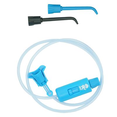 Lunatec 3 Foot Tube Extension Plus Bidet & Water Flosser Precision Tips. Fits Mist, Shower and Hydration Spray Bottles.