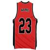 VWAQ Custom Basketball Jersey Removable Wall Decal Personalized Name and Number - BB5 (Red, 30"H X 15.5"W) view 1