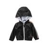 Pink Platinum Toddler Girls Windbreaker Jacket, Black, 2T view 1