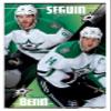 Trends International NHL Dallas Stars - Tyler Seguin and Jamie Benn 14 Wall Poster, 22.375" x 34", White Framed Version view 1