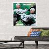 Trends International NHL Dallas Stars - Tyler Seguin and Jamie Benn 14 Wall Poster, 22.375" x 34", White Framed Version view 2