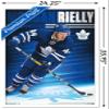 Trends International NHL Toronto Maple Leafs - Morgan Rielly 16 Wall Poster, 22.375" x 34", White Framed Version view 3