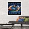 Trends International NFL Dallas Cowboys - End Zone 17 Wall Poster, 22.375" x 34", White Framed Version view 2