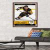 Trends International NHL Pittsburgh Penguins - Sidney Crosby 16 Wall Poster, 22.375" x 34", Mahogany Framed Version view 2