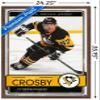 Trends International NHL Pittsburgh Penguins - Sidney Crosby 16 Wall Poster, 22.375" x 34", Mahogany Framed Version view 3