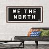 Trends International NBA Toronto Raptors - We The North 16 Wall Poster, 22.375" x 34", Mahogany Framed Version view 2