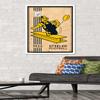 Trends International NFL Pittsburgh Steelers - Retro Logo 14 Wall Poster, 22.375" x 34", White Framed Version view 2