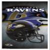 Trends International NFL Baltimore Ravens - Helmet 16 Wall Poster, 22.375" x 34", White Framed Version view 1