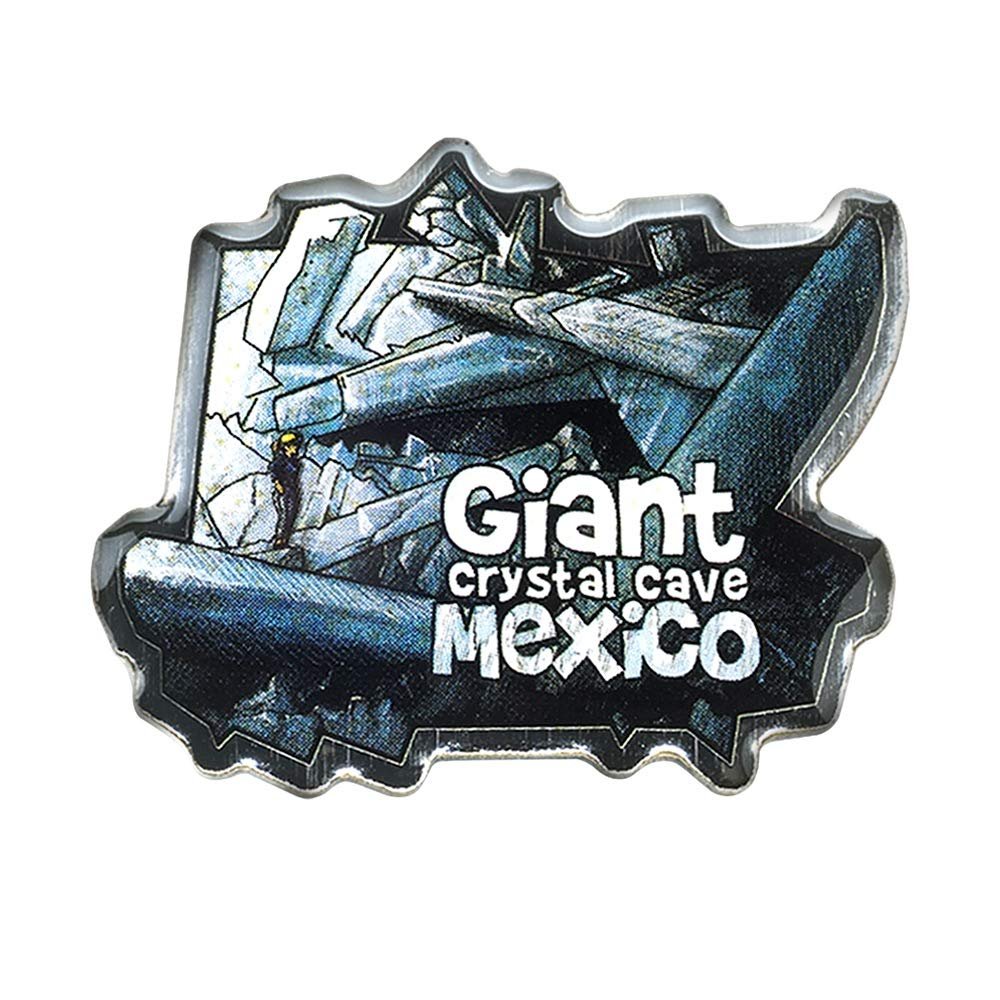 Collectible Novelty Pin for Backpack, Scarf - Made From Jeweler Class Metal - Spartan and the Green Egg Explorer Pin Series: Giant Crystal Cave: Mexico (228)