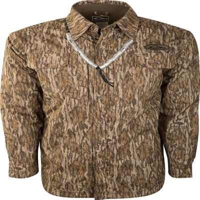 Drake Waterfowl Men's Standard Waterfowl Guardian Flex Shirket, Mossy Oak Bottomland, XX-Large