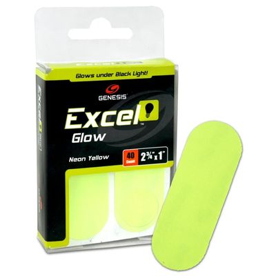 Bowling Excel Glow Performance Tape Neon Yellow - 40 Pieces