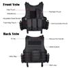 MGFLASHFORCE Tactical Airsoft Vest Adjustable Modular Paintball Vest (Black) view 4