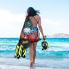 Rudmox Drawstring Mesh Ball Bag,Holds 10+ Soccer Balls, Foldable Swim Bag for Gym, Pool & Beach Gear, Swimming, Basketball Equipment Carryall (L) view 2
