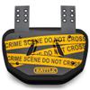 Battle Sports Crime Scene Chrome Football Back Plate - Adult view 1