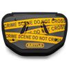 Battle Sports Crime Scene Chrome Football Back Plate - Adult view 2