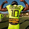 Battle Sports Crime Scene Chrome Football Back Plate - Adult view 4