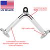 FITNESS MANIAC Tricep Press Down Cable Machine Attachment LAT Pulldown Gym V Pull Up Bar view 3