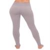 ALWAYS Leggings Women Yoga Pants with Pockets - High Waist Premium Soft Workout Stretch Solid Pants Lilac Grey Plus view 4