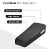 AlveyTech Black Vinyl Seat - Comfortable Replacement for the Baja, Coleman CT200U, 2.8hp 97cc Mini Pit Bike, Soft Seats for Dirt Bikes, Gas/Electric Bicycles Accessories, Motorsports Parts DIY Install view 2