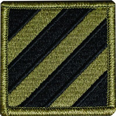 3rd Infantry Division Patch (Scorpion OCP with Fastener)