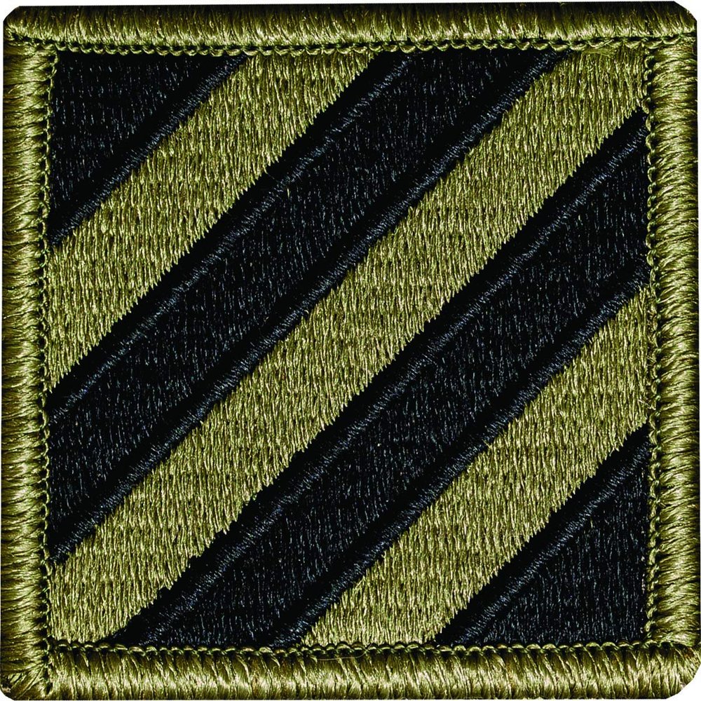 3rd Infantry Division Patch (Scorpion OCP with Fastener)