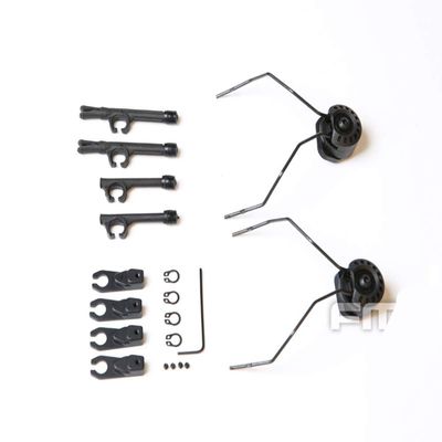 FMA Tactical Hunting Airsoft FARA OTH Headset Adapter Guide Rail Suspension Support Mount (Black)