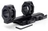 TriRock Quick Detach Release 25.4mm 30mm Dual Rings Scope Lever Mount fits 20mm Cantilever Picatinny Rail Hunting Accessories view 1