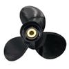 Aluminum 3 Blades Prop Propeller Replacement for Suzuki Outboard 8-20HP (9 1/4(Dia) x11(Pitch)) view 3