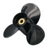 Aluminum 3 Blades Prop Propeller Replacement for Suzuki Outboard 8-20HP (9 1/4(Dia) x11(Pitch)) view 4