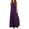 Women Transformer Evening Dress Multi-Way Wrap Dress Convertible Bridesmaid Gown Formal Party Long Dresses Dark Purple,S view 1